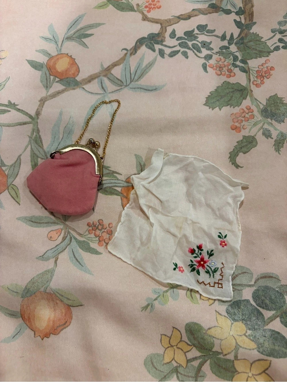 American girl Samantha purse and hanky